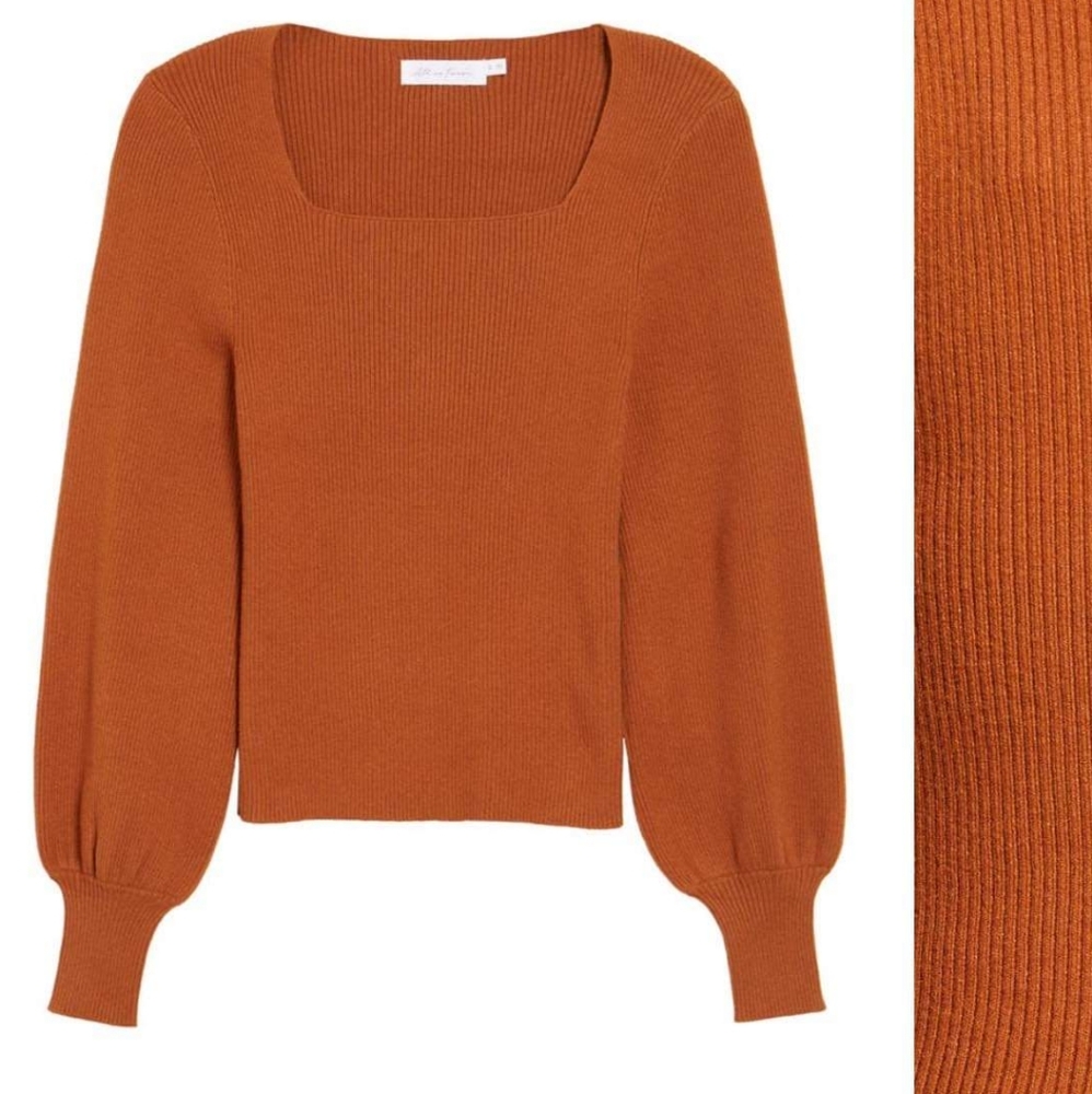 💥❗Year End SALE $20 All in Favor Square Neck Sweater❗💥 - Picture 4 of 7
